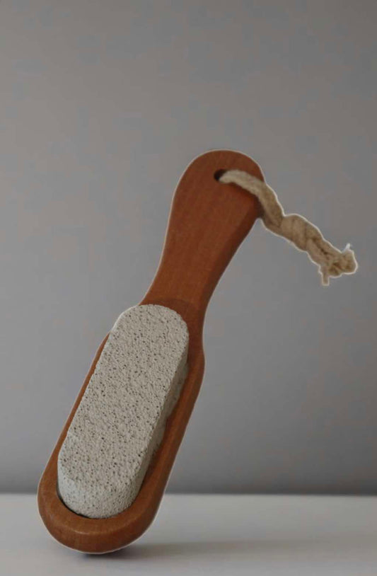 Wooden Pumice Stone Foot Massage