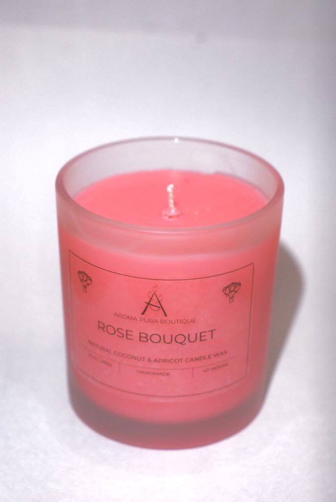 Rose Bouquet Candle